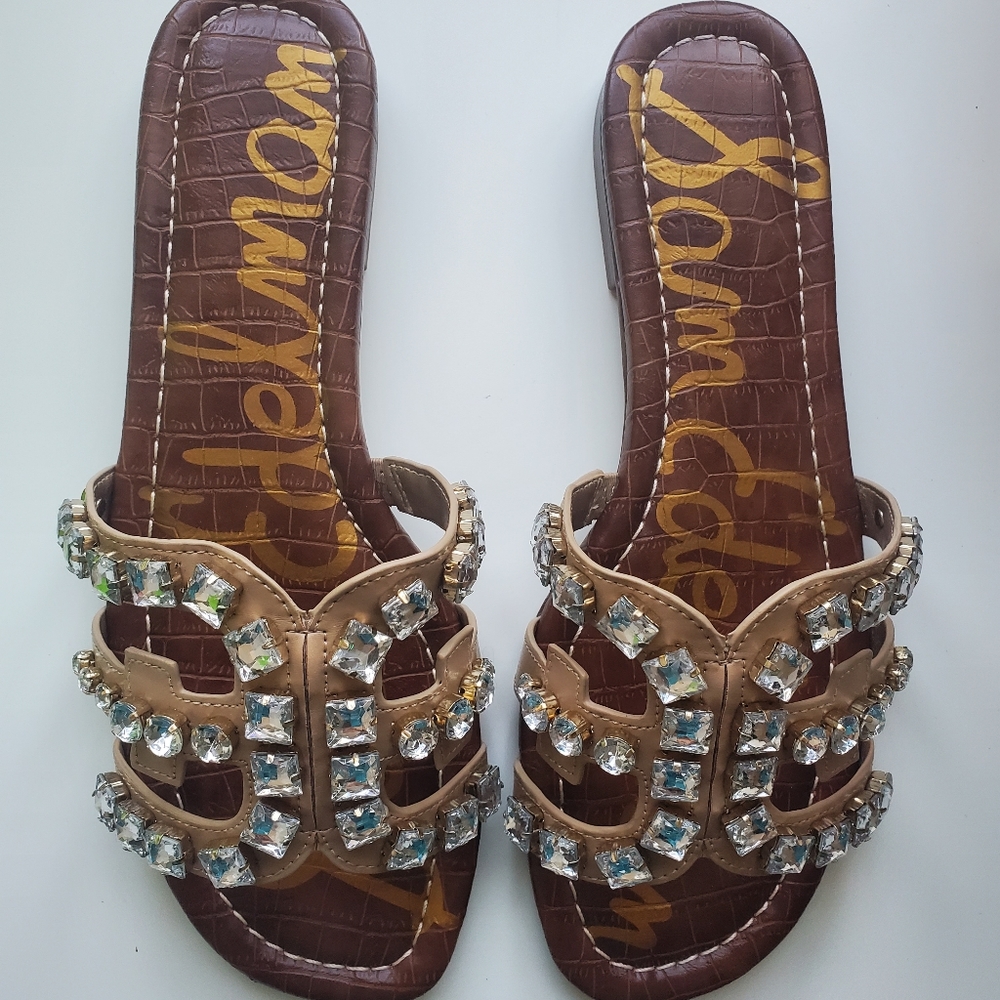 Sam Edelman Bay Nude Napa Gem Sandal
